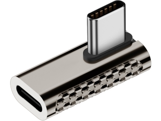 Titan USB-C auf USB-C Adapter 90 Grad links/rechts 100W 20 GBit/s