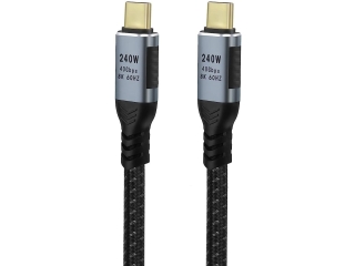 Kurzes USB-C Kabel USB4 40 Gbit/s 8K 20cm Data & Charge