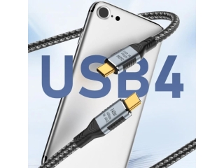 USB-C Kabel USB4 40 Gbit/s 8K 1m Data & Charge