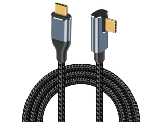 USB C Kabel 90 Grad Winkel Flach 1 Meter Data & Charge