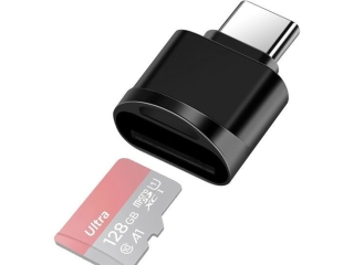 USB-C auf MicroSD Adapter für Fotos, Video, Dateien übertragen