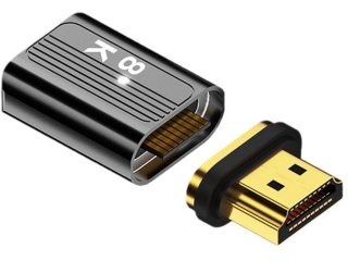 HDMI auf HDMI Magnetischer Adapter 8K 60Hz HDMI 2.1