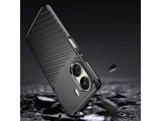 Xiaomi Redmi 13C SpaceCase Stripes Impact-Resistant Hülle schwarz