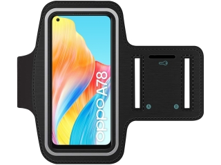 Oppo A78 4G Fitness Jogging Sport Armband mit Schlüsselfach