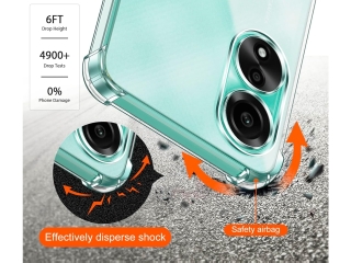 Oppo A78 4G Hülle Crystal Clear Case Bumper transparent