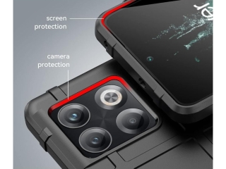 OnePlus 10T Rugged Shield Anti-Shock Case schwarz