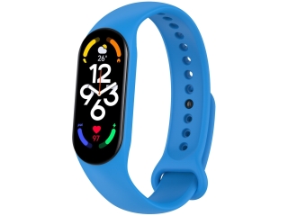 Xiaomi Smart Band 7 Ersatz Armband Silikon azurblau