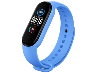 Xiaomi Mi Smart Band 6 Ersatz Armband Silikon azurblau