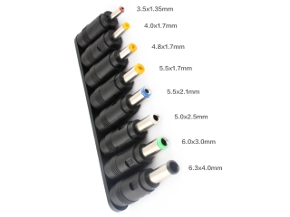 8-in-1 Notebook Lade Adapter Plugs für Asus, Acer, Dell, HP