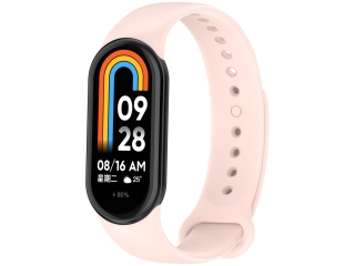 Xiaomi Smart Band 8 Ersatz Armband Silikon rosa