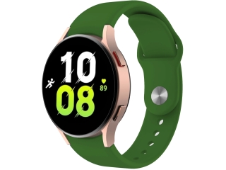 Samsung Galaxy Watch5 40mm Ersatz Armband Silikon forest green