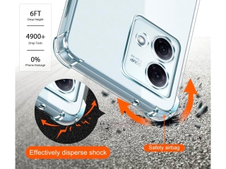 Motorola Moto G84 5G Hülle Crystal Clear Case Bumper transparent