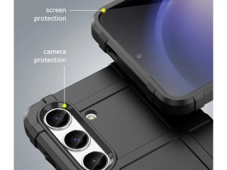 Samsung Galaxy S24+ Rugged Shield Anti-Shock Case schwarz