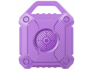 Apple Airtag Rugged Waterproof Case mit Schlüsselring purple