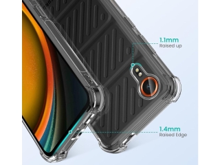 Samsung Galaxy XCover7 Hülle Crystal Clear Case Bumper transparent
