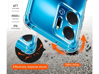 Honor X7a Hülle Crystal Clear Case Bumper transparent