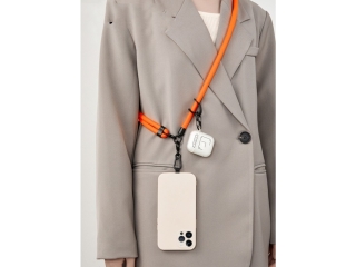 Universal Necklace Rope Handykette für Smartphone Hüllen orange