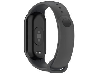 Xiaomi Smart Band 8 Ersatz Armband Silikon graphit