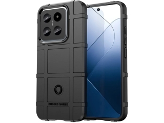 Xiaomi 14 Rugged Shield Anti-Shock Case schwarz