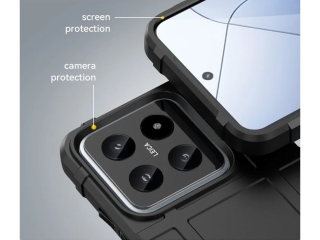 Xiaomi 14 Rugged Shield Anti-Shock Case schwarz