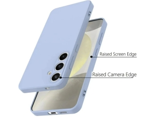 Samsung Galaxy S24 Liquid Silikon Case Hülle baby blue