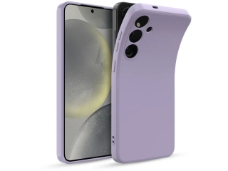 Samsung Galaxy S24 Liquid Silikon Case Hülle purple