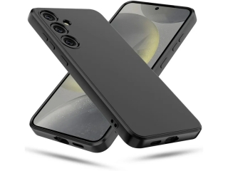 Samsung Galaxy S24+ Liquid Silikon Case Hülle schwarz