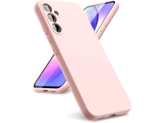 Samsung Galaxy A54 5G Liquid Silikon Case Hülle rosa