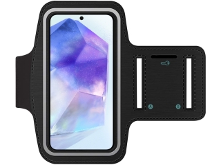 Samsung Galaxy A55 5G Fitness Jogging Sport Armband mit Schlüsselfach