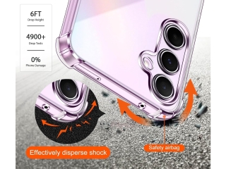 Samsung Galaxy A55 5G Hülle Crystal Clear Case Bumper transparent