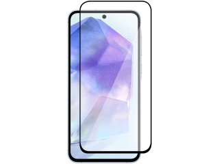 Samsung Galaxy A55 5G 100% Vollbild Panzerglas Schutzfolie 2.5D 9H