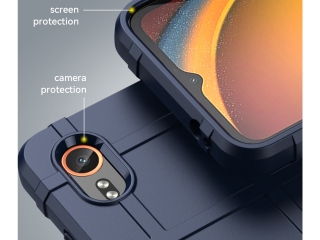 Samsung Galaxy XCover7 Rugged Shield Anti-Shock Case navyblau