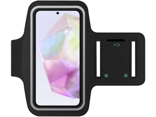 Samsung Galaxy A35 5G Fitness Jogging Sport Armband mit Schlüsselfach