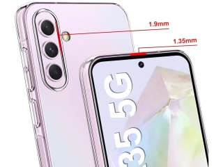 Samsung Galaxy A35 5G Gummi Hülle TPU Clear Case