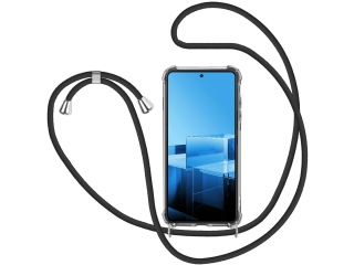 Asus Zenfone 11 Ultra Handykette Necklace Hülle Gummi transparent