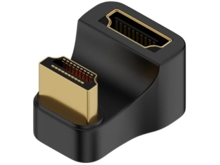 HDMI auf HDMI 180 Grad Winkel U-Form nach unten Adapter