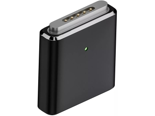 Magnetischer USB-C auf MagSafe 3 Adapter zu MacBook Air, Pro schwarz