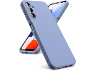 Samsung Galaxy A14 5G Liquid Silikon Case Hülle distant blue