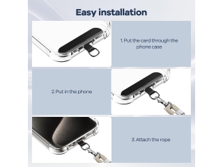 Universal Lanyard Necklace Handykette für Smartphone Hüllen beige