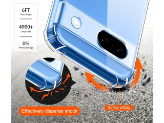 Google Pixel 8a Hülle Crystal Clear Case Bumper transparent