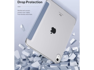 Apple iPad 2022 10.9" Bookcover Smart Fold Case distant blue