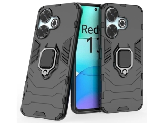 Xiaomi Redmi 13 RingCase Anti-Shock Hülle schwarz