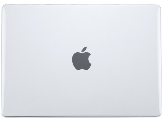 MacBook Pro 14 M3 Hard Case Hülle in transparent hochglanz