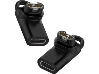 USB-C zu Garmin Watch magnetischer 90 Grad Winkel Charge Adapter