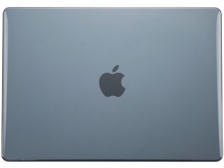 MacBook Pro 16 M3 Hard Case Hülle in schwarz hochglanz