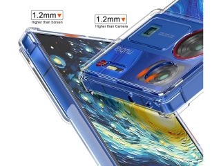 ZTE Nubia Z60 Ultra Hülle Crystal Clear Case Bumper transparent