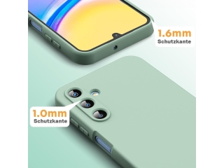 Samsung Galaxy A15 5G Liquid Silikon Case Hülle matcha green