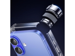 Apple iPhone 16 Plus Hülle Crystal Clear Case Bumper transparent