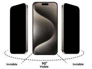 Privacy Screen Apple iPhone 16 Pro Display Schutzfolie Panzerglas