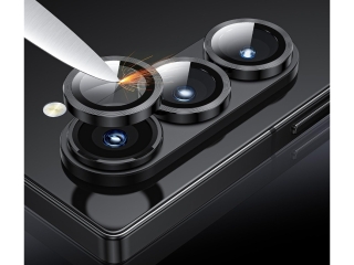 Samsung Galaxy Z Fold6 Kameraschutz Glas mit Aluminiumrahmen